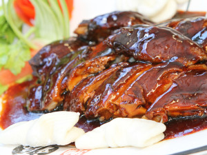 Chicken and BBQ Sauce